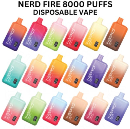 Nerd Fire 8000 Puffs